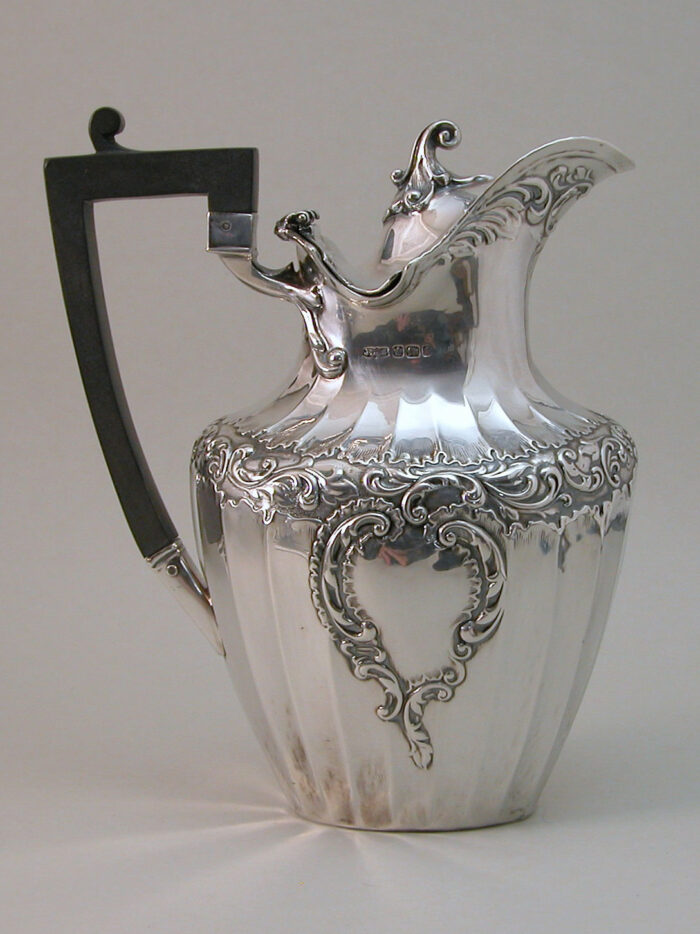 james dixon sterling silver water pitcher (8)