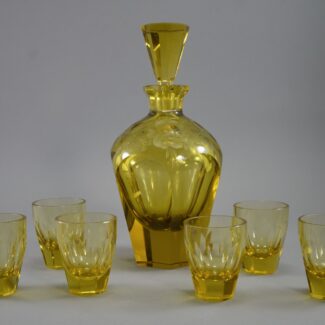 bohemian decanter set