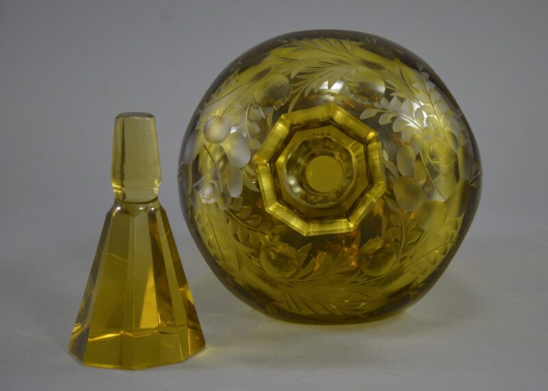 bohemian decanter set 4