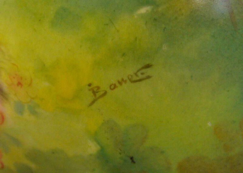 Signed by the artist Baner