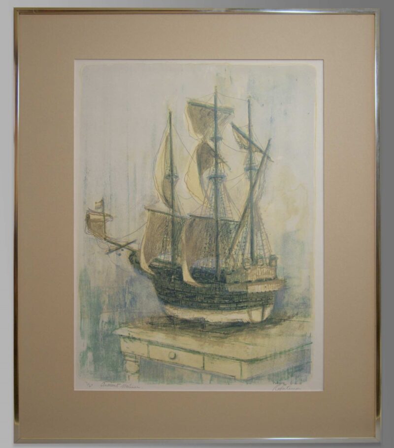 robert allen paterson litho ancient mariner