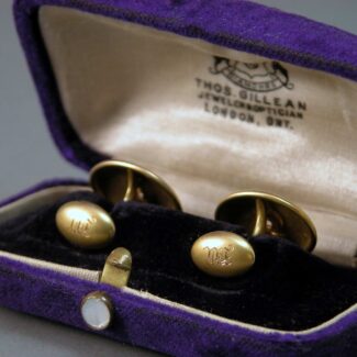 14k diamond cufflinks (2)