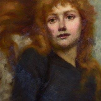 Edward Sherard Kennedy (1837-1900) The West Wind