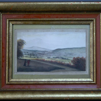 18 Century Picturesque Landscape Framed