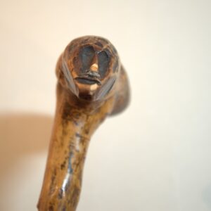 folk art cane burl carved face (7)