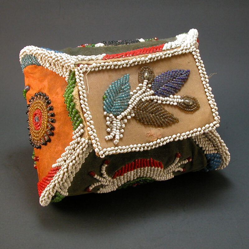 Beaded Sewing Basket