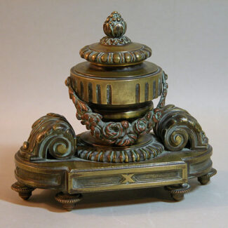 Bronze Neo-Classical Inkstand