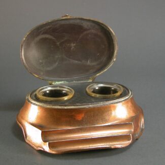 copper double inkwellInkwell Copper Oval Default 02 (Medium)