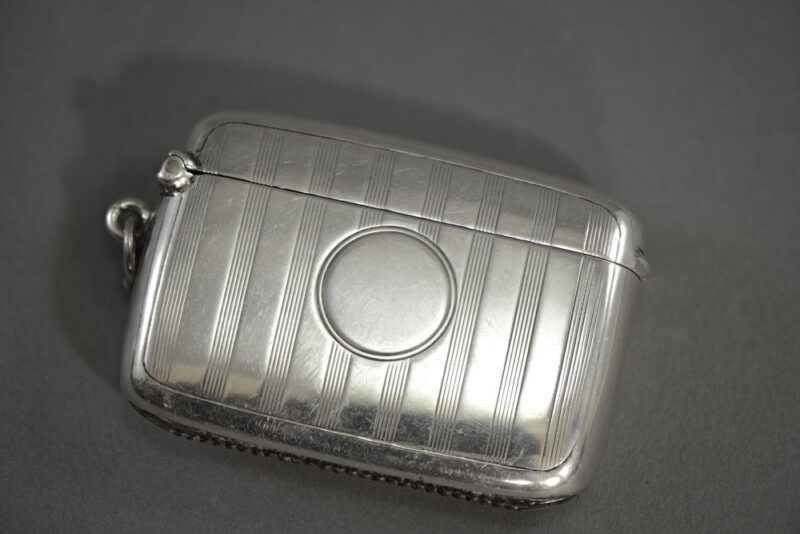 William Henry Sparrow Sterling Vesta Case Extra Wide