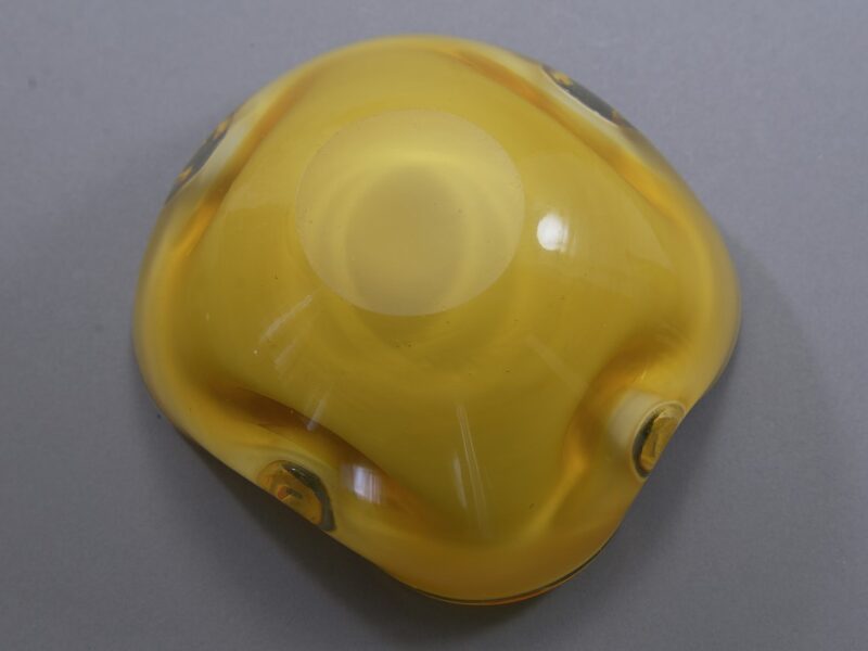 murano geode ashtray (2)