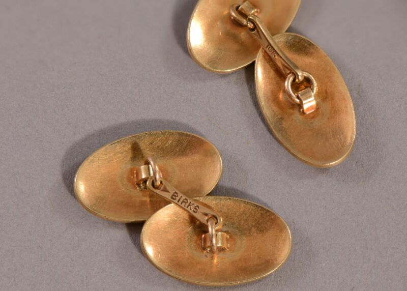 impressed birks on the central link