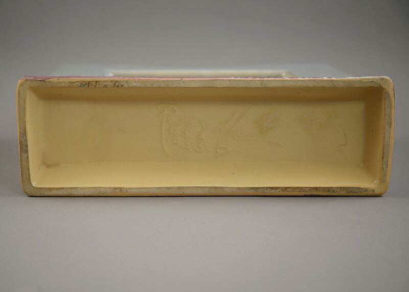 roseville artwood ikebana double case 5