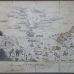 A humorous caricature showing the Fenian forces in Flight.