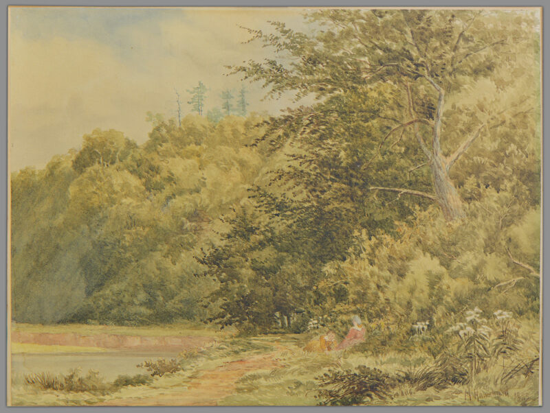 michael hannaford watercolor rosedale toronto 2