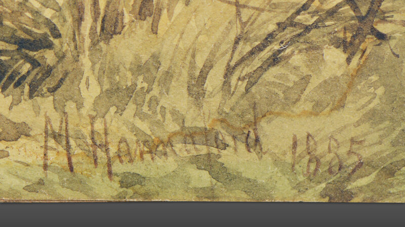 michael hannaford watercolor rosedale toronto 3