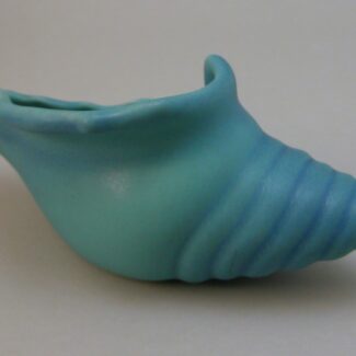 van briggle shell vase planter 2