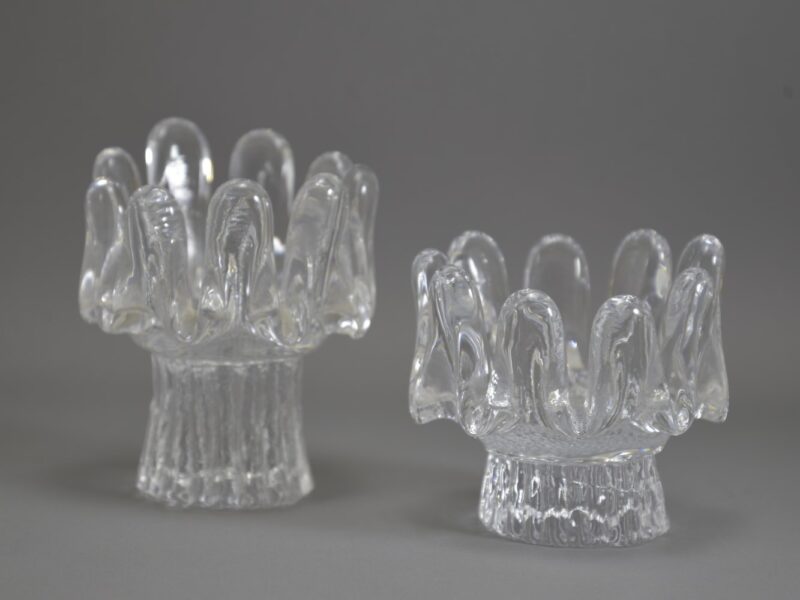 kosta boda sunflower candle holder