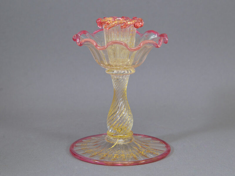 salviati candlestick floriform