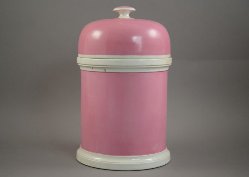 york glass co mel opt apothecary jar 2