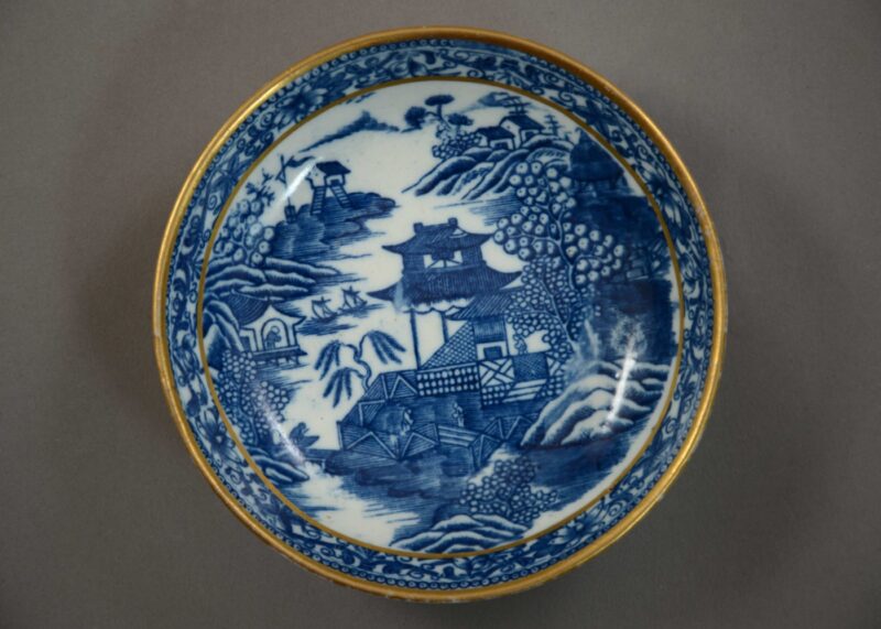 caughley fenced garden teapot (11)