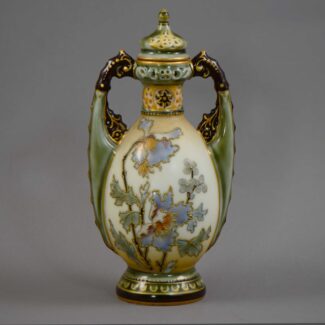 ernst wahliss iris vase