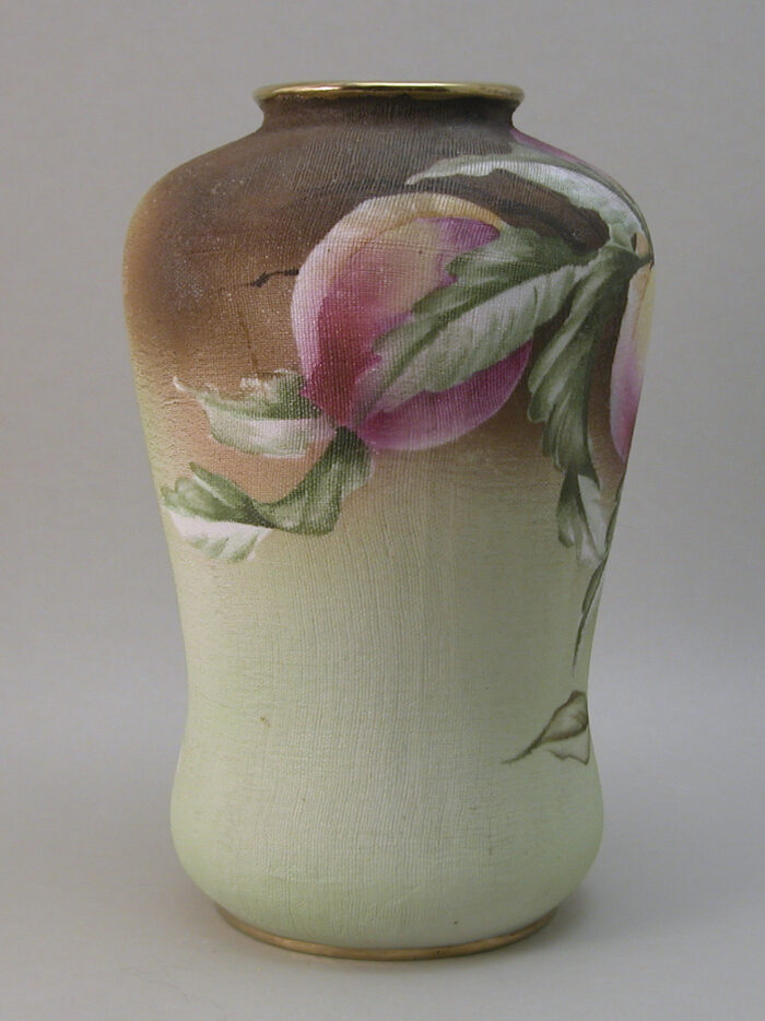 nippon peach tapestry vase (4)