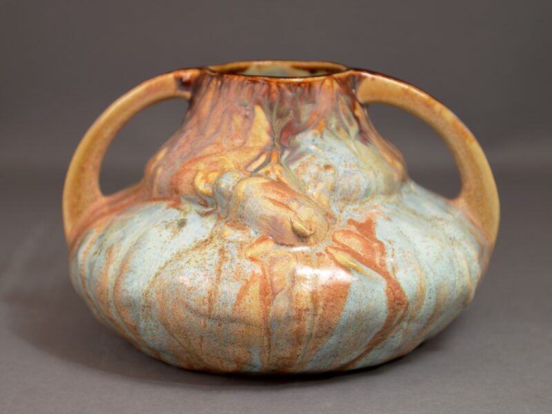 thulin art deco scarab vase