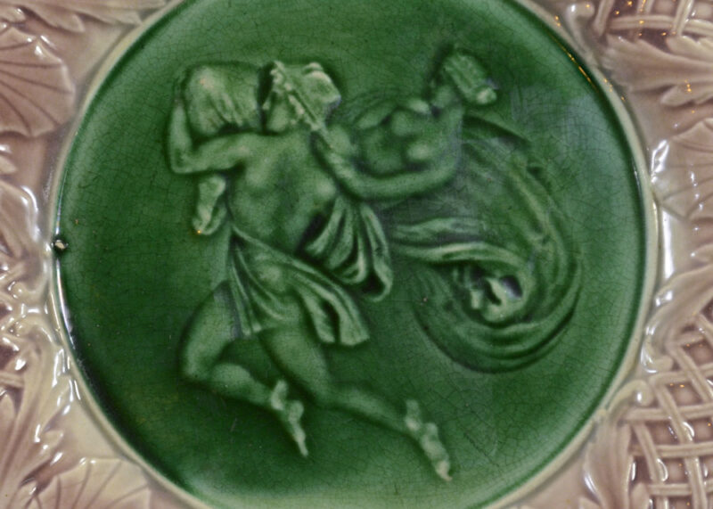 griffen smith hill majolica plate (6)