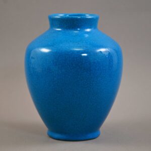 boch freres=turqoise crackle vase (2)
