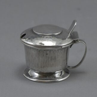 liberty and co sterling silver mustard pot