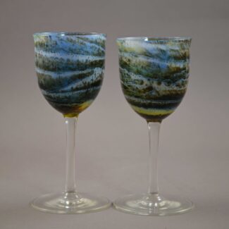 stephen maslach goblet pair