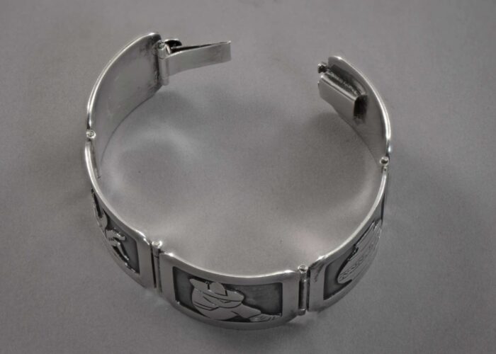 domaso gallegos sterling silver bracelet (2)