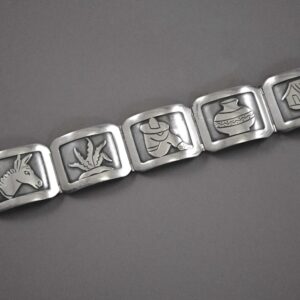 domaso gallegos sterling silver bracelet