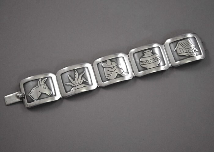domaso gallegos sterling silver bracelet