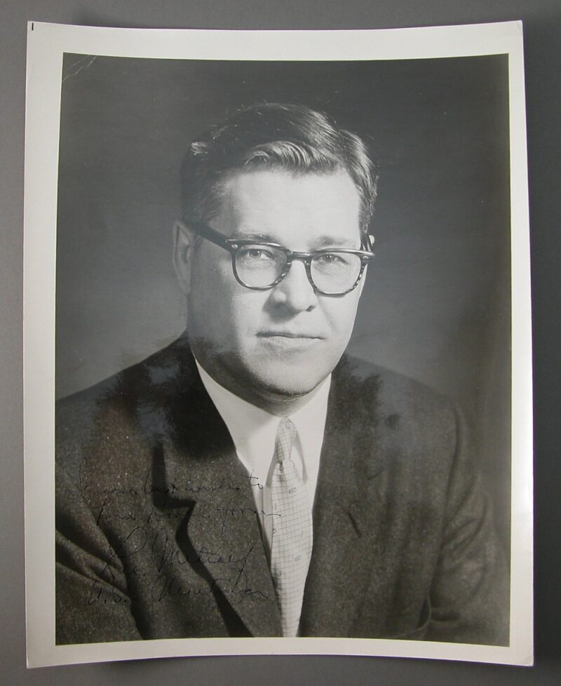 lee metcalf signed photo lee metcalf signed photo