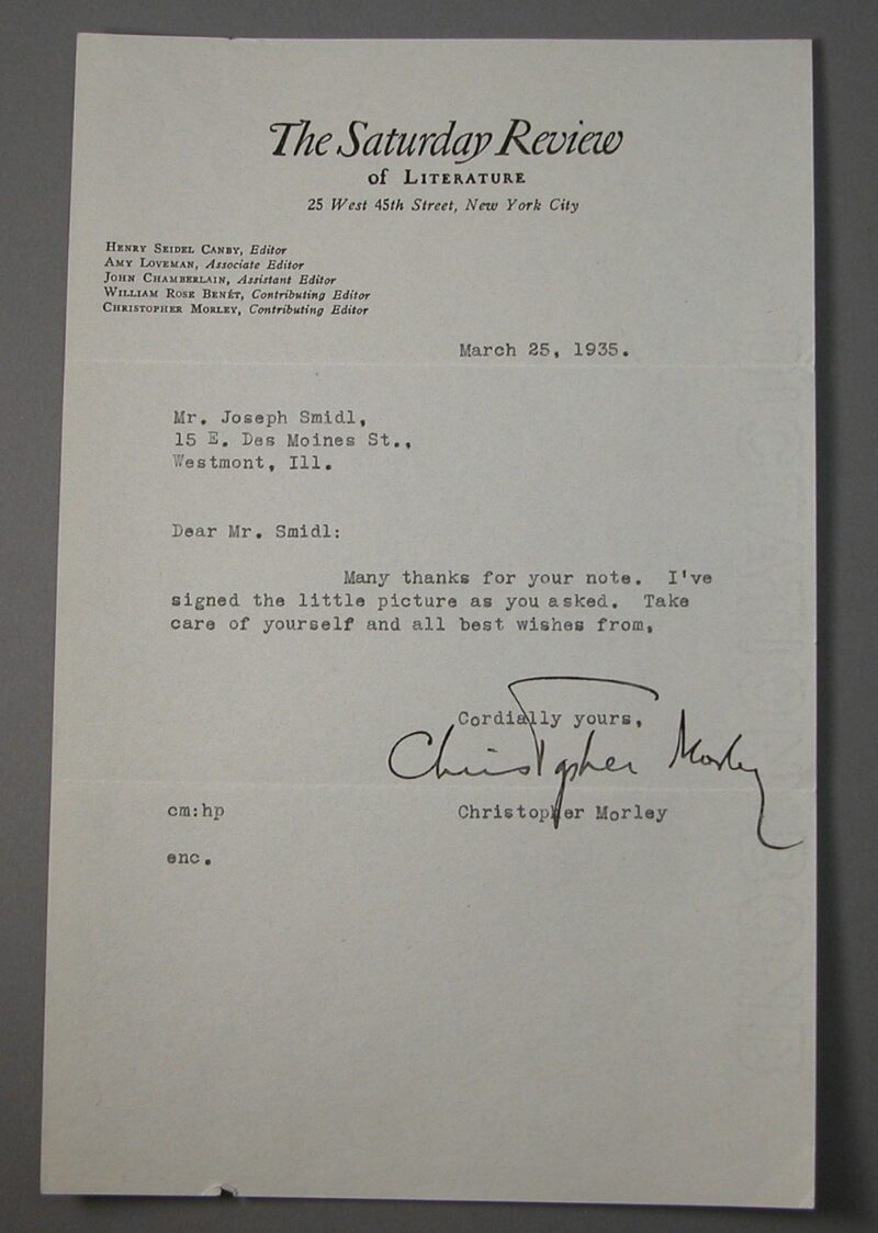 modley morley tsl signed