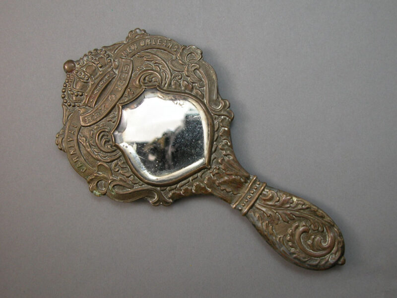 new orleans carnival 1899 hand mirror new orleans carnival 1899 hand mirror
