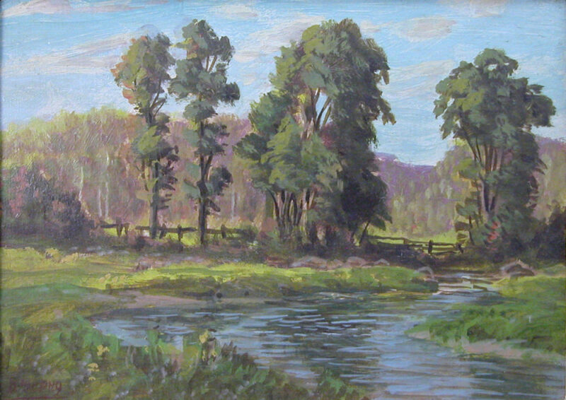 otto planding summer landscape