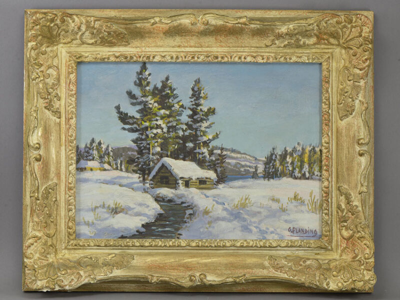 otto planding winter cabin