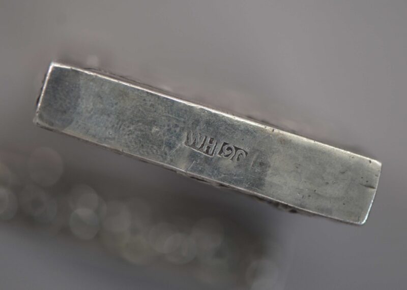 want hing chinese export silver card case (5)