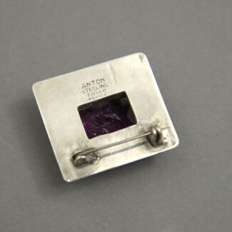 jose anton taxco amethyst sterling silver brooch2 (2)
