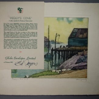 nickolas hornyansky aquatint peggys cove