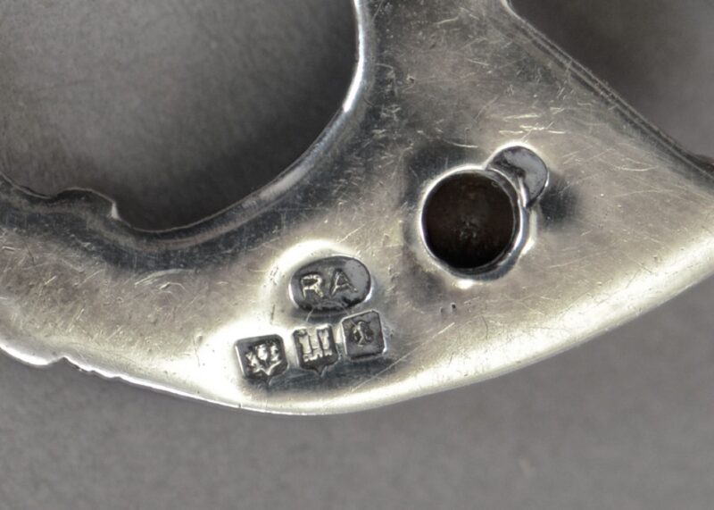 robert allison penannular brooch sterling siver scottish (5)