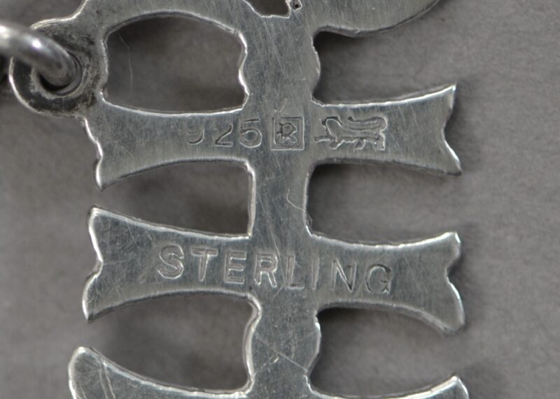 roden brothers sterling silver sherry decanter label (4)