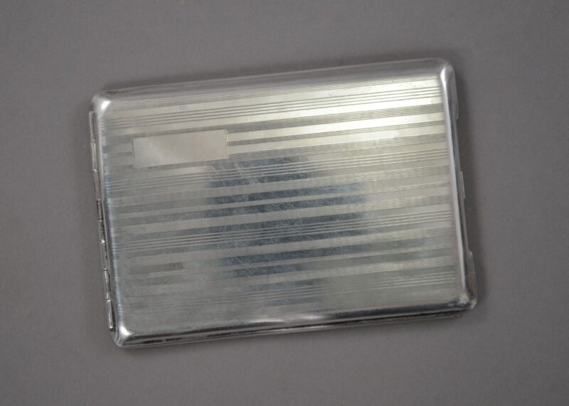 cigarette case canadian sterling silver