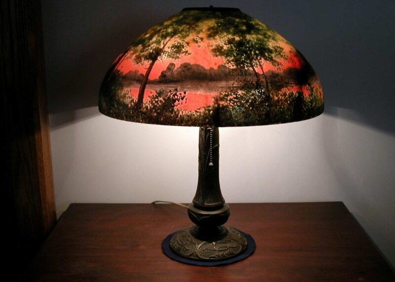 handel scenic reverse painted shade (2)