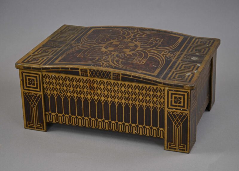 huntley and palmer italian casket biscuit tin