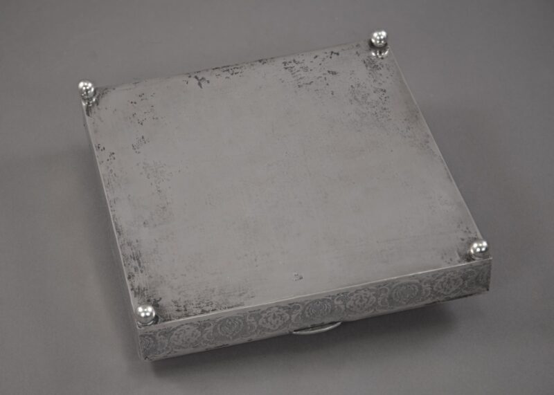 persian silver repousse box (6)