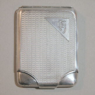 wt toghill sterling matchbook cover art deco