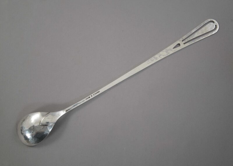 franklin porter sterling silver bar spoon (2) franklin porter sterling silver bar spoon (2)